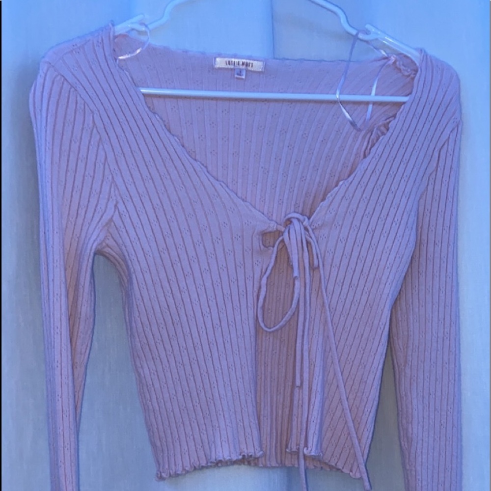 pacsun pink long sleeve